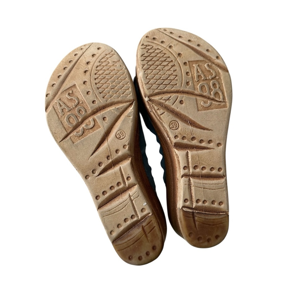 A.S. 98 Nelson Wedge Sandals - Picture 7 of 7
